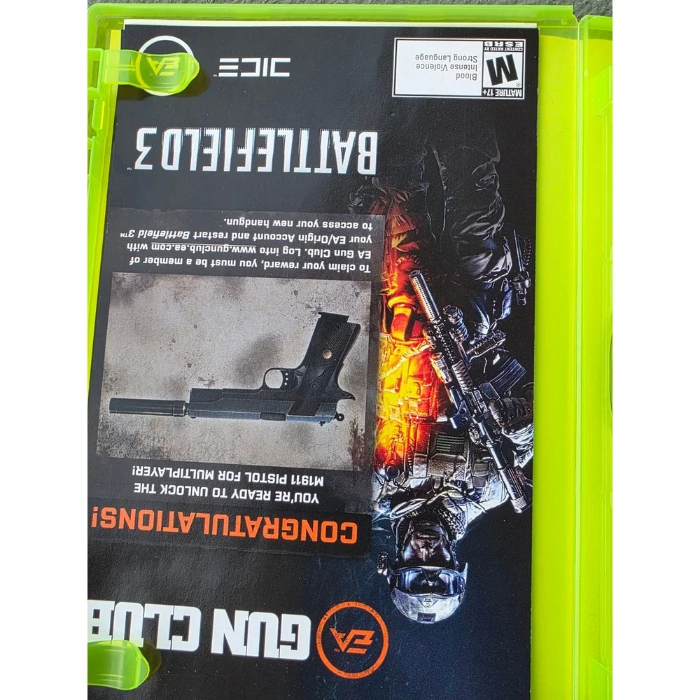 Xbox 360 Game Lot Battlefield 3 4‎ Medal of Honor Warfighter Call of Duty Ghosts